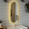 Led Vannitoapeegel, 100X45 cm Ovaalne