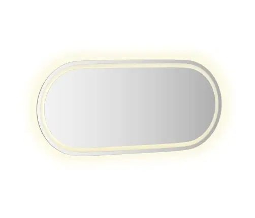 Led Vannitoapeegel, 100X45 cm Ovaalne