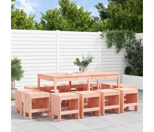 Sodo Valgomojo Baldų Komplektas, 13 Dalių, Douglas Eglė