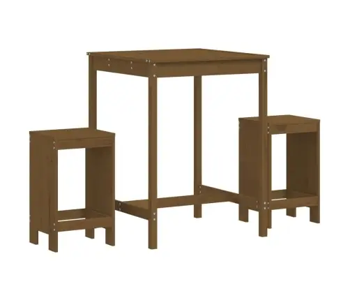 3-Osaline Aia Baarikomplekt, Meepruun, Männipuit