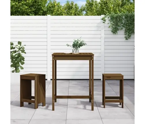 3-Osaline Aia Baarikomplekt, Meepruun, Männipuit