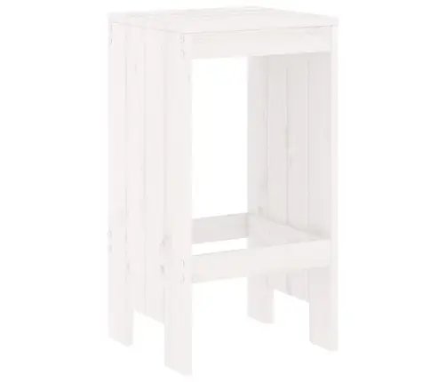 5-Osaline Aia Baarikomplekt, Valge, Männipuit