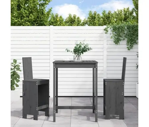 3-Osaline Aia Baarikomplekt, Hall, Männipuit