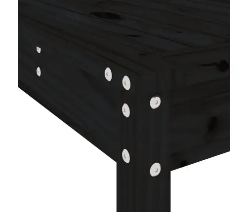 3-Osaline Aia Baarikomplekt, Must, Männipuit