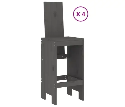 5-Osaline Aia Baarikomplekt, Hall, Männipuit