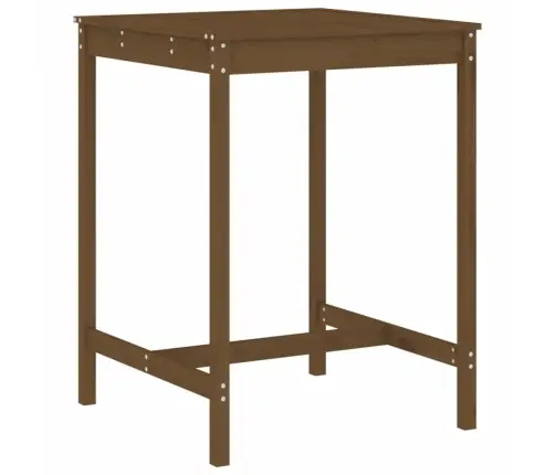 5-Daļīgs Bāra Mēbeļu Komplekts, Priedes Masīvkoks, Medus Brūns Vidaxl