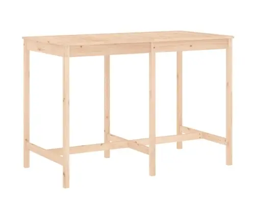 7-Daļīgs Dārza Bāra Mēbeļu Komplekts, Priedes Masīvkoks Vidaxl