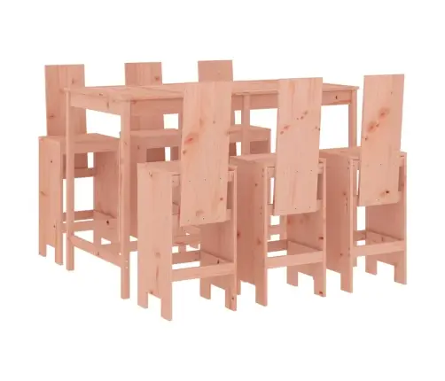 7-Daļīgs Dārza Bāra Mēbeļu Komplekts, Egles Masīvkoks Vidaxl