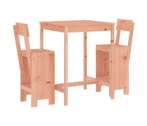 3-Daļīgs Dārza Bāra Mēbeļu Komplekts, Egles Masīvkoks Vidaxl