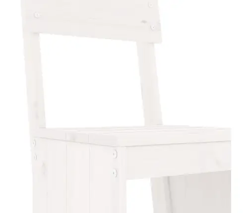 5-Osaline Aia Baarikomplekt, Valge, Männipuit