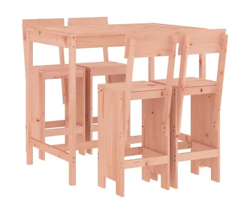 5-Daļīgs Dārza Bāra Mēbeļu Komplekts, Egles Masīvkoks Vidaxl