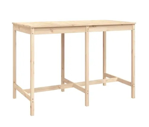 7-Daļīgs Dārza Bāra Mēbeļu Komplekts, Priedes Masīvkoks Vidaxl