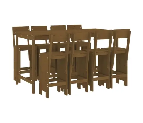 9-Osaline Aia Baarikomplekt, Meepruun, Männipuit