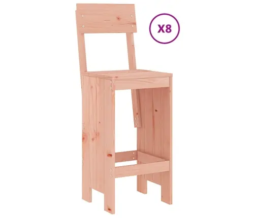 9-Daļīgs Dārza Bāra Mēbeļu Komplekts, Egles Masīvkoks Vidaxl