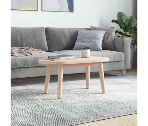 Lauaplaat 70 X 35 X 2,5 Cm Täispuidust, Mänd, Ovaalne