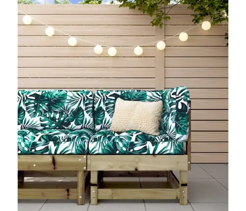 Dārza Stūra Dīvāns, Impregnēts Priedes Koks Vidaxl