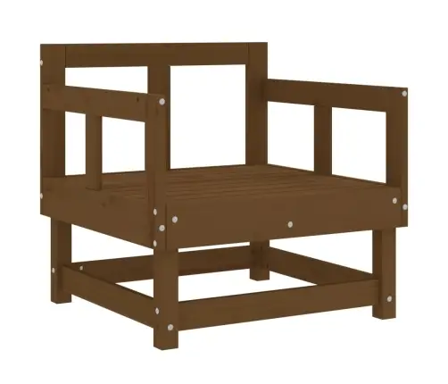 Dārza Krēsli, 2 Gab., Medus Brūni, Priedes Masīvkoks Vidaxl