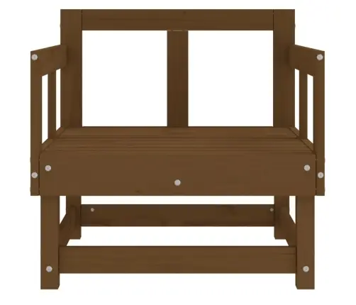 Dārza Krēsli, 2 Gab., Medus Brūni, Priedes Masīvkoks Vidaxl