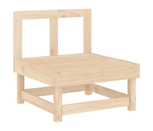 Vidējie Dārza Dīvāni, 2 Gab., Priedes Masīvkoks Vidaxl