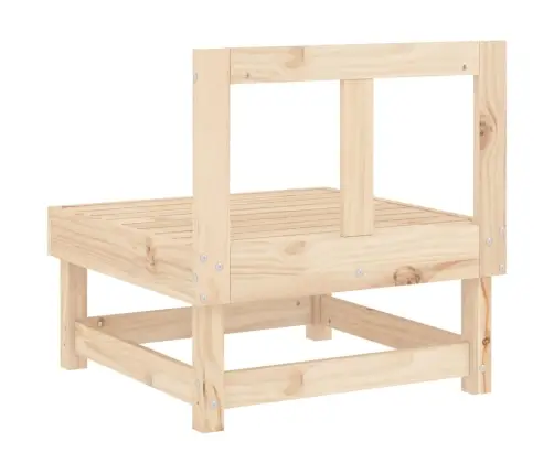 Vidējie Dārza Dīvāni, 2 Gab., Priedes Masīvkoks Vidaxl