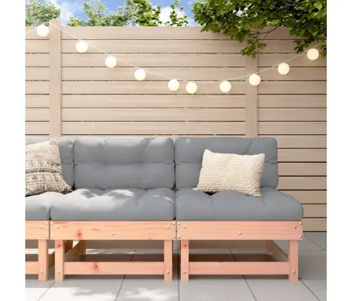 Vidējie Dārza Dīvāni, 2 Gab., Duglasa Egles Masīvkoks Vidaxl