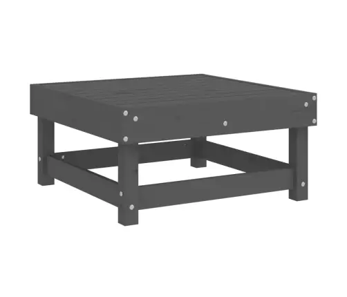 3-Osaline Aiamööbli Komplekt, Hall, Männipuit