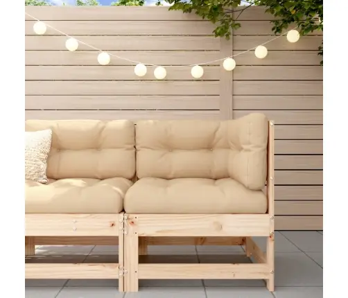 Dārza Stūra Dīvāns, Priedes Masīvkoks Vidaxl