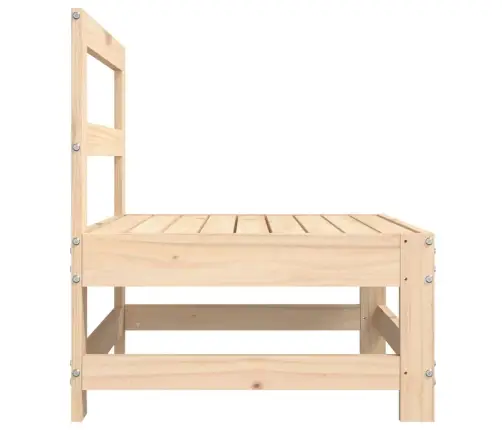 Vidējais Dārza Dīvāns, Priedes Masīvkoks Vidaxl