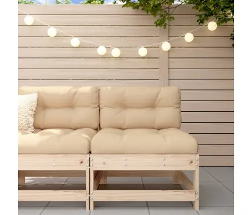 Vidējais Dārza Dīvāns, Priedes Masīvkoks Vidaxl