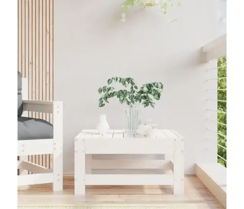 Dārza Kājsoliņš, Balts, Priedes Masīvkoks Vidaxl Dārza Kājsoliņš, Balts, Priedes Masīvkoks Vidaxl