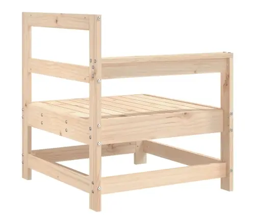 Kampinės Sodo Sofos Dalys, 2Vnt., Pušies Medienos Masyvas