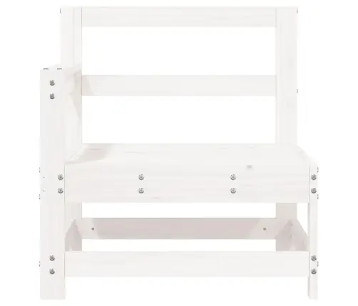 Dārza Stūra Dīvāni, 2 Gab., Balti, Priedes Masīvkoks Vidaxl