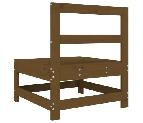 Vidējie Dārza Dīvāni, 2 Gab., Medus Brūni, Priedes Masīvkoks Vidaxl Vidējie Dārza Dīvāni, 2 Gab., Medus Brūni, Priedes Masīvkoks Vidaxl