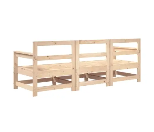 3-Osaline Aiamööblikomplekt, Männipuit