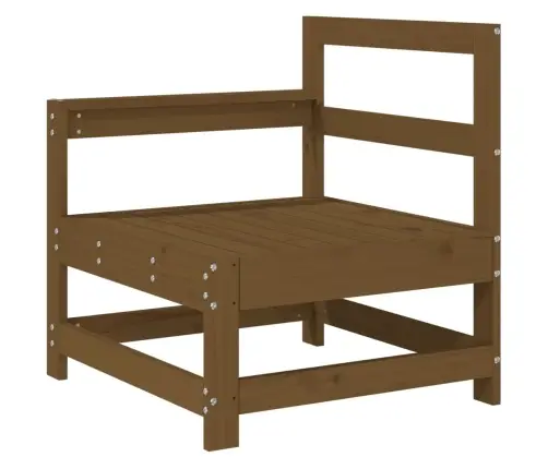 3-Daļīgs Dārza Atpūtas Mēbeļu Komplekts, Brūns Priedes Koks Vidaxl