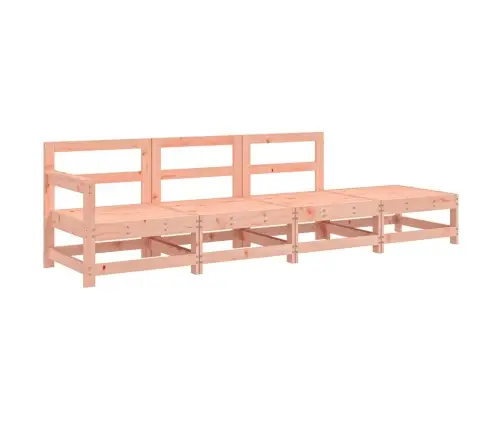 4-Osaline Aiamööbli Komplekt, Ebatsuuga Puit