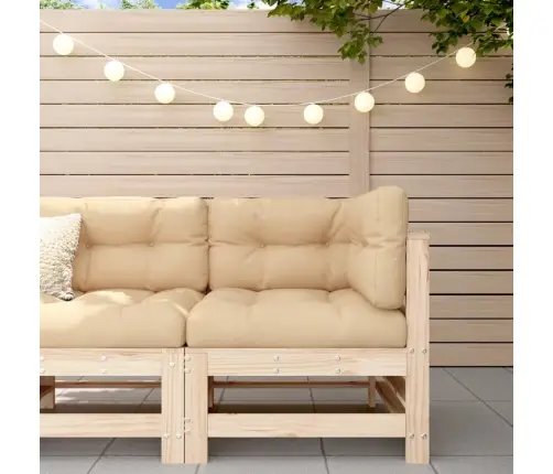 Kampinė Sodo Sofos Dalis, Pušies Medienos Masyvas