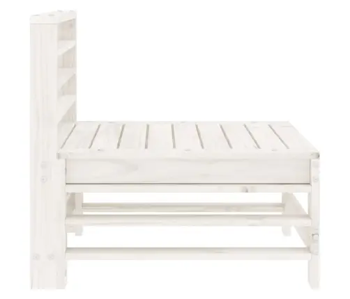 Aia Keskmine Diivan, Valge, Männipuit