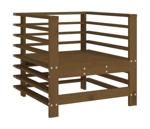 Dārza Krēsli, 2 Gab., Medus Brūni, Priedes Masīvkoks Vidaxl