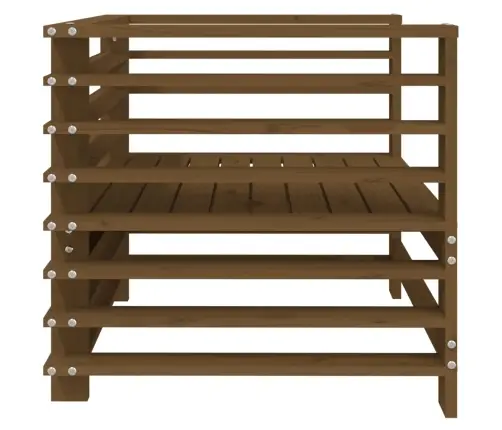 Dārza Krēsli, 2 Gab., Medus Brūni, Priedes Masīvkoks Vidaxl