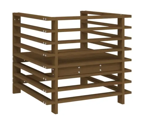 Dārza Krēsli, 2 Gab., Medus Brūni, Priedes Masīvkoks Vidaxl