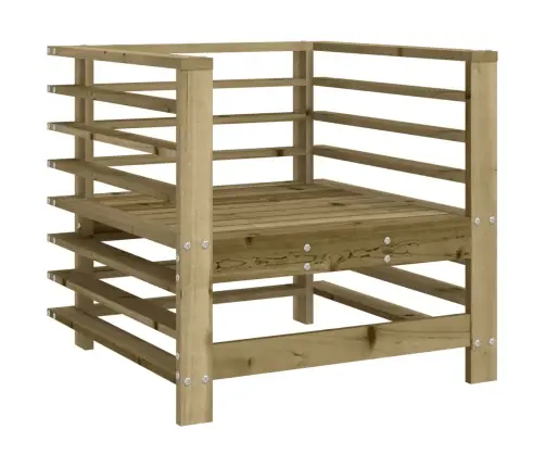 Dārza Krēsli, 2 Gab., Impregnēts Priedes Koks Vidaxl