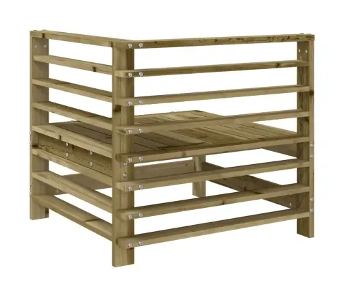 Dārza Stūra Dīvāni, 2 Gab., Impregnēts Priedes Koks Vidaxl Dārza Stūra Dīvāni, 2 Gab., Impregnēts Priedes Koks Vidaxl