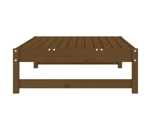 Dārza Kājsoliņš, 120X80 Cm, Priedes Masīvkoks, Brūns Vidaxl