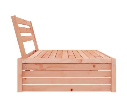 Dārza Vidējais Dīvāns, 120X80 Cm, Duglasa Egles Masīvkoks Vidaxl