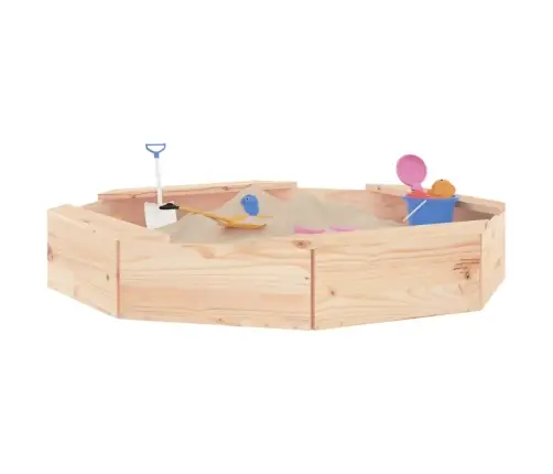 Istekohtadega Liivakast, Kaheksanurkne, Männipuit