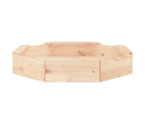 Istekohtadega Liivakast, Kaheksanurkne, Männipuit