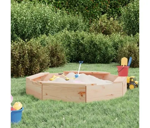 Istekohtadega Liivakast, Kaheksanurkne, Männipuit