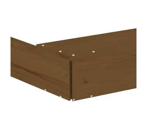 Smilšu Kaste Ar Sēdekļiem, Brūna, Astoņstūra Forma, Priede Vidaxl