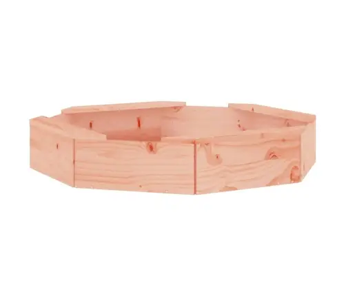 Smilšu Kaste Ar Sēdekļiem, Astoņstūra Forma, Duglasa Masīvkoks Vidaxl